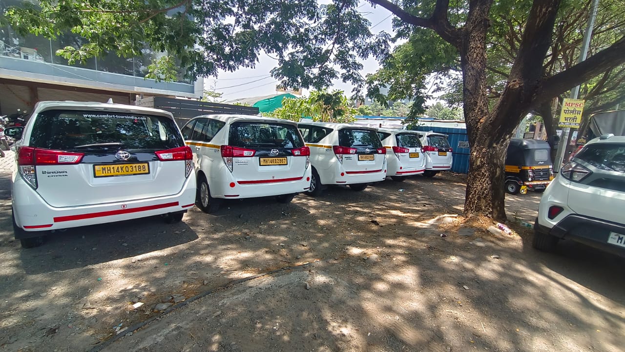 Well-Maintained Fleet vehicle - Professional corporate transportation service by Comfort Tours Pune